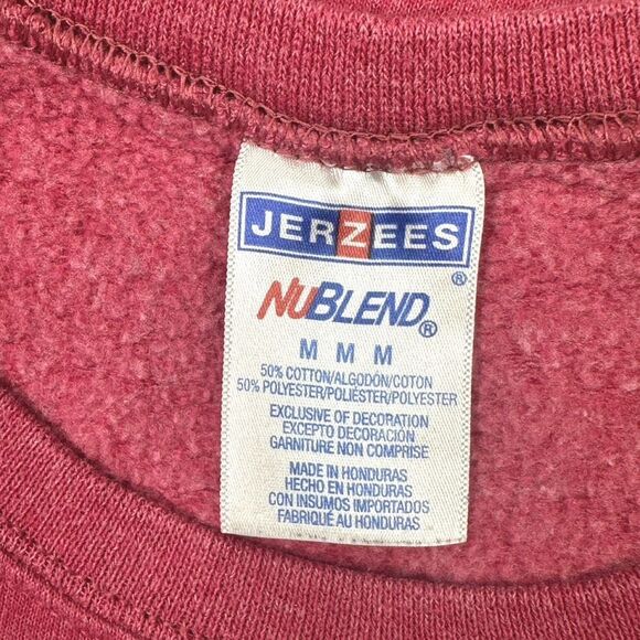 Vintage Jerzees Montauk The End Crew Neck Sweatshirt - Size Medium - Picture 5 of 6